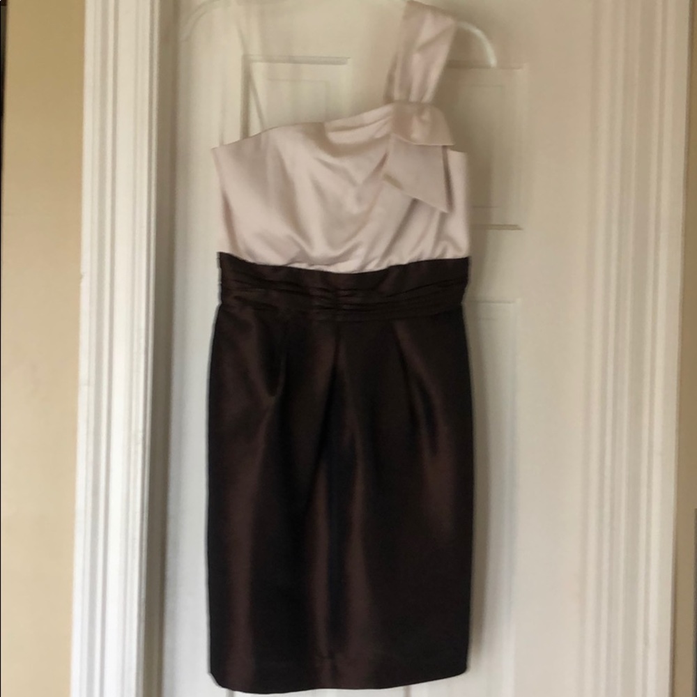 Bcbg max and Cleo dress one shoulder